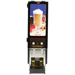 BUNN® Bunn SET00.0200 FMD-2 BLK Fresh Mix Cappuccino / Espresso Machine Hot Beverage Dispenser With 2 Hoppers 12 BUNN® Bunn SET00.0200 FMD-2 BLK Fresh Mix Cappuccino / Espresso Machine Hot Beverage Dispenser With 2 Hoppers -Miscela Coffee Shop 1631610