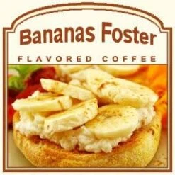 Bananas Foster Coffee, 100 Single Serve Cups -Miscela Coffee Shop 41hvtci0l1l 1