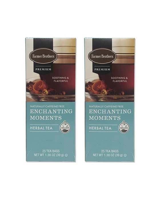Farmer Brothers Premium: Enchanting Moments Hot Tea, 2/25 Ct Tea Boxes 1 Farmer Brothers Premium: Enchanting Moments Hot Tea, 2/25 Ct Tea Boxes