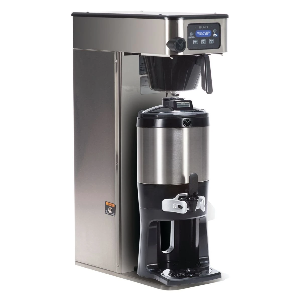BUNN® Bunn 53100.0101 BrewWISE ICB-DV Tall Infusion Series Stainless Steel Automatic Coffee Brewer - Dual Voltage 1 BUNN® Bunn 53100.0101 BrewWISE ICB-DV Tall Infusion Series Stainless Steel Automatic Coffee Brewer - Dual Voltage