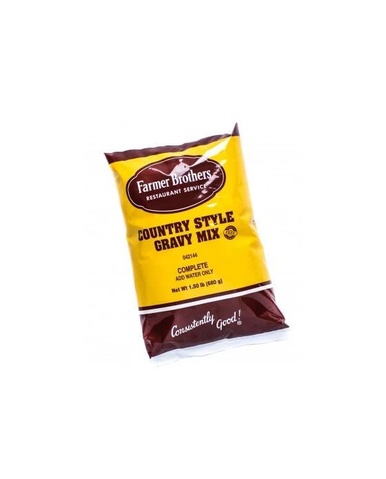 Farmer Brothers Country Gravy Mix (1 Bag/24 Oz) 1 Farmer Brothers Country Gravy Mix (1 Bag/24 Oz)