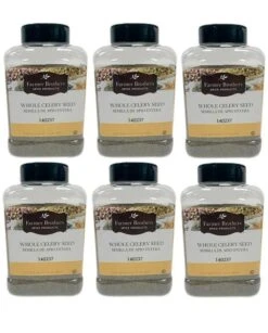 Farmer Brothers Whole Celery Seed (6 Bottles/1 Lb Ea.)