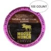 Moose Munch Coffee By Harry & David, Dark Chocolate Candy Caramel, 100 Single Serve Cups