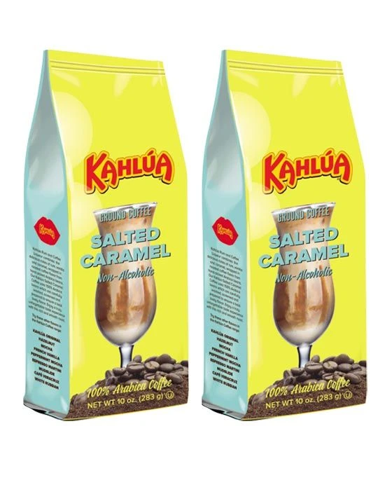 Kahlua Salted Carmel Gourmet Ground Coffee (2 Bags/10 Oz) 1 Kahlua Salted Carmel Gourmet Ground Coffee (2 Bags/10 Oz)