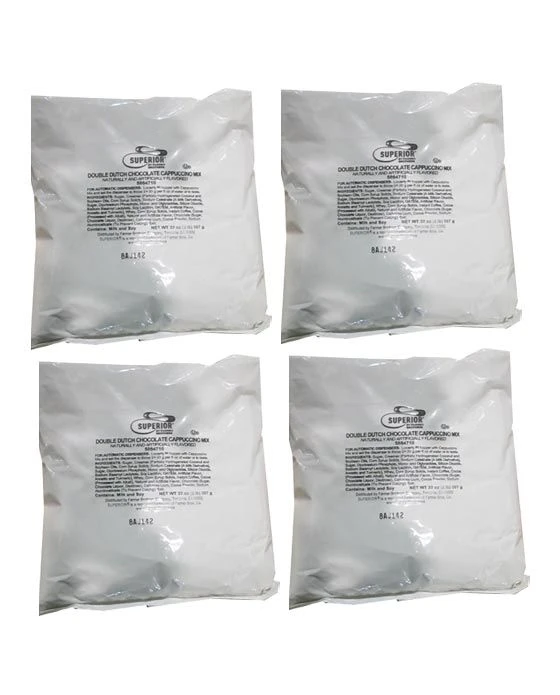 Superior Cappuccino MixDouble Dutch Chocolate4 Bags (2 Lbs Ea) 1 Superior Cappuccino MixDouble Dutch Chocolate4 Bags (2 Lbs Ea)
