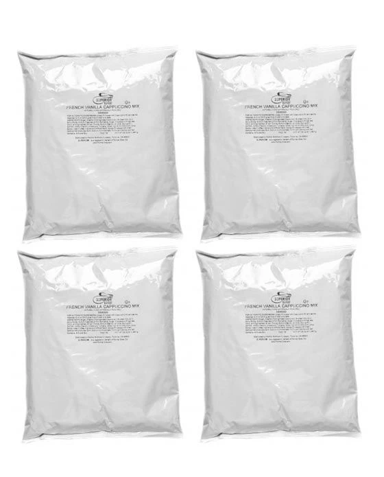 Superior Cappuccino Mix French Vanilla 4 Bags (2 Lbs Ea) 1 Superior Cappuccino Mix French Vanilla 4 Bags (2 Lbs Ea)