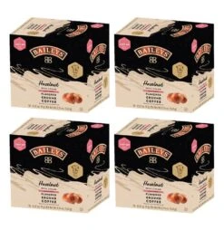 Baileys Bailey's, Hazelnut Irish Cream Flavored Coffee, 4/18 Single Serve Cups