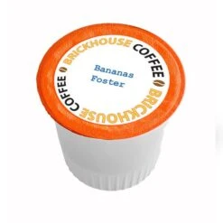 Brickhouse Single Serve Coffee, Bananas Foster, 72 Count -Miscela Coffee Shop brickhouse bananas foster single serve cups 12 cnt