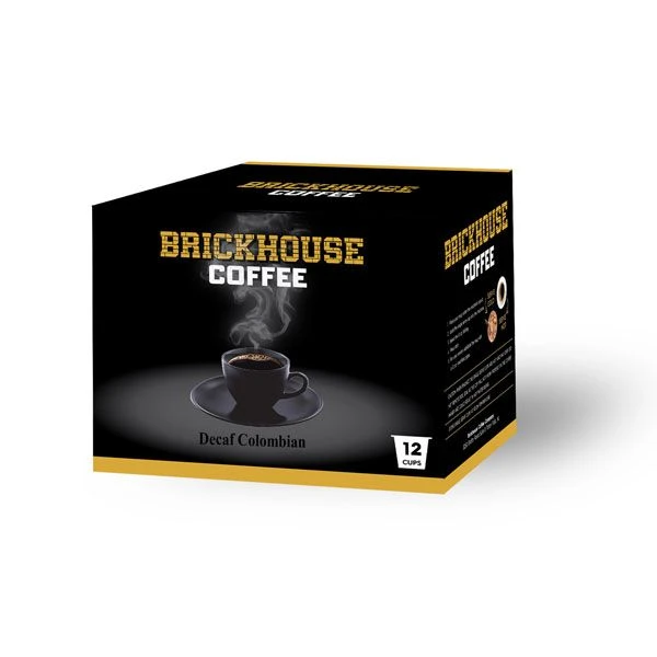 Brickhouse Single Serve Coffee, Decaf Colombian Blend, 72 Count 2 Brickhouse Single Serve Coffee, Decaf Colombian Blend, 72 Count - Image 2