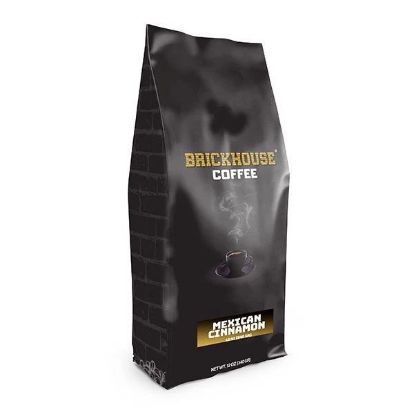 Brickhouse Ground Coffee, Mexican Cinnamon, 12oz Bag 1 Brickhouse Ground Coffee, Mexican Cinnamon, 12oz Bag