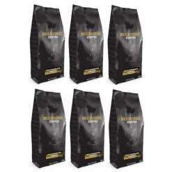 Brickhouse Ground Coffee, Milk Chocolate Caramel, 6/12 Oz Bags