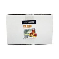 Brickhouse Peach Flavored Iced Tea, 24/3 Oz Packets, Loose Leaf With Filters 6 Brickhouse Peach Flavored Iced Tea, 24/3 Oz Packets, Loose Leaf With Filters -Miscela Coffee Shop brickhouse peach flavored iced tea 24 3oz 1