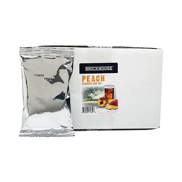 Brickhouse Peach Flavored Iced Tea, 24/3 Oz Packets, Loose Leaf With Filters 4 Brickhouse Peach Flavored Iced Tea, 24/3 Oz Packets, Loose Leaf With Filters - Image 4
