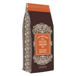 Cafe Mexicano Ground Coffee, Mexican Cinnamon, 1 Lb Bag (4 Pack) -Miscela Coffee Shop cafe mexicano ground coffee mexican cinnamon 1 lb bag 2