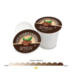 Caffe Noir Gourmet Coffee Jamaican Me Crazy, Single Serve Beverage Cups, 6 Box 12 Count Each -Miscela Coffee Shop caffenoirjamaican me crazy 1