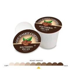 Caffe Noir Gourmet Coffee Southern Pecan, Single Serve Beverage Cups, 6 Box 12 Count Each 5 Caffe Noir Gourmet Coffee Southern Pecan, Single Serve Beverage Cups, 6 Box 12 Count Each -Miscela Coffee Shop caffenoirsouthern pecan 1