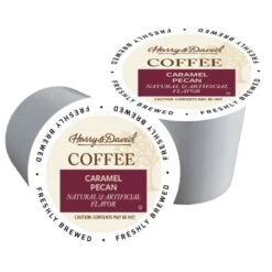 Harry & David-Caramel Pecan,Dark Roast,Northwest,Vanilla Creme Brulee Asst 4/18 Ct (72ct) 8 Harry & David-Caramel Pecan,Dark Roast,Northwest,Vanilla Creme Brulee Asst 4/18 Ct (72ct) -Miscela Coffee Shop caramelpecan 4