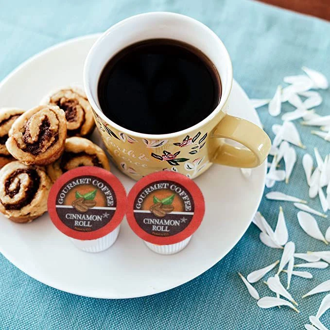 Cinnamon Roll Coffee, 100 Single Serve Cups 2 Cinnamon Roll Coffee, 100 Single Serve Cups - Image 2