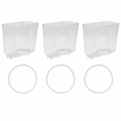 Crathco Bowl 1288 (3-pack) & Bowl Gasket 1013 (3-pack)