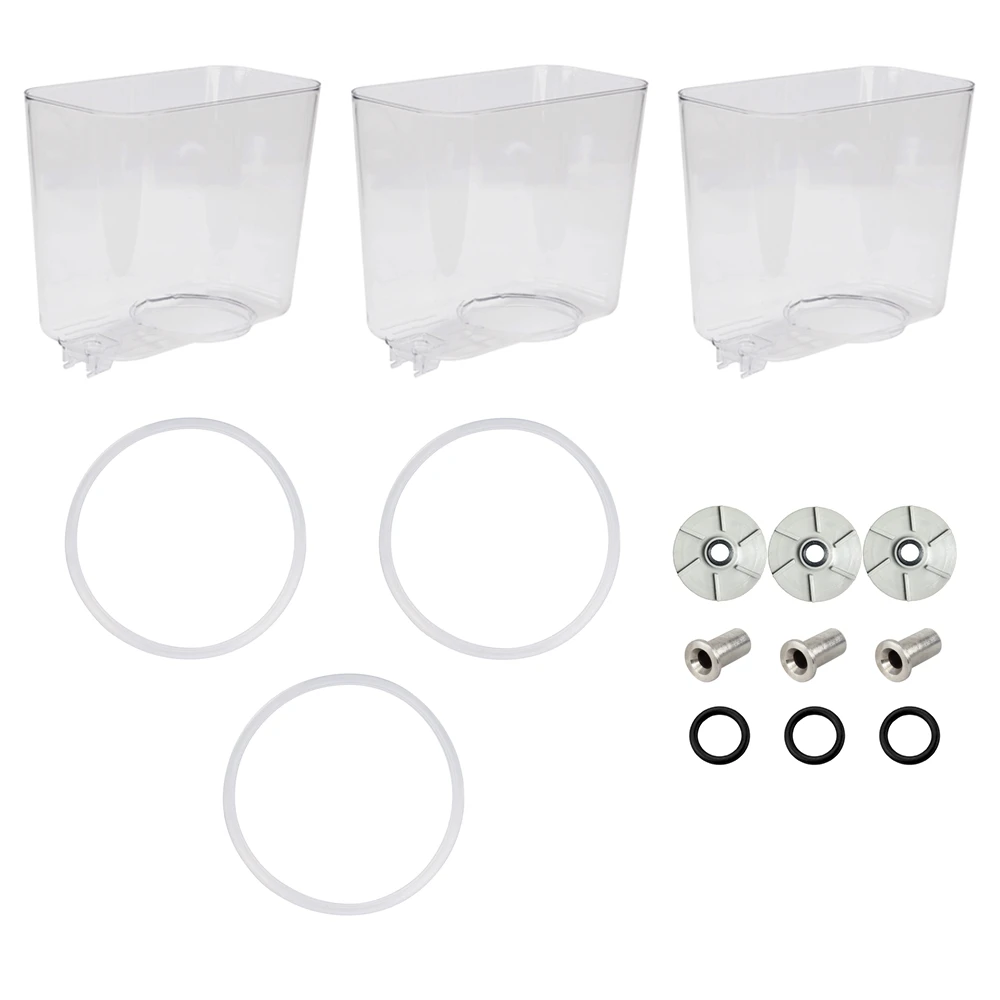 Crathco Triple Parts Kit: 5-Gallon Bowl 1288 (3-pack) & Preventative Maintenance Kit (3-pack) 1 Crathco Triple Parts Kit: 5-Gallon Bowl 1288 (3-pack) & Preventative Maintenance Kit (3-pack)