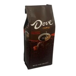 Dove Dark Chocolate, Naturally And Artificially Flavored Ground Coffee, 4/10 Oz Bags -Miscela Coffee Shop dove dark chocolate naturally and artificially flavored ground coffee1 2