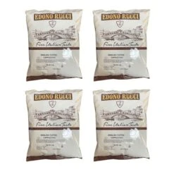 Edono Rucci English Toffee Cappuccino Mix, 4 Bags (2 Lb Each)