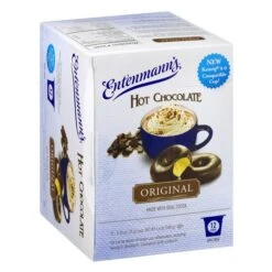 Entenmann's Single Serve Coffee, Hot Chocolate Original, 6/12 Count -Miscela Coffee Shop entenmann s hot chocolate 12 count 2 1