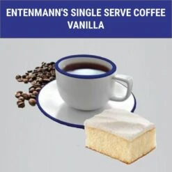 Entenmann's Single Serve Coffee, Vanilla 4/10 (40 Count) -Miscela Coffee Shop entvanilla 1 2