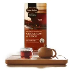 Farmer Brothers Premium: Cinnamon Hot Tea, 6/25 Ct Tea Boxes 5 Farmer Brothers Premium: Cinnamon Hot Tea, 6/25 Ct Tea Boxes -Miscela Coffee Shop fbcinnamonspice 2