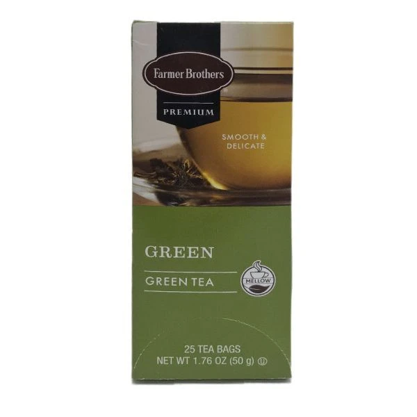 Farmer Brothers Premium: Green Tea, 6/25 Ct Tea Boxes 3 Farmer Brothers Premium: Green Tea, 6/25 Ct Tea Boxes - Image 3