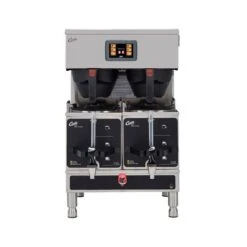 Curtis G4GEMT10A1000 Gemini Stainless Steel Twin Satellite Coffee Brewer - 220V