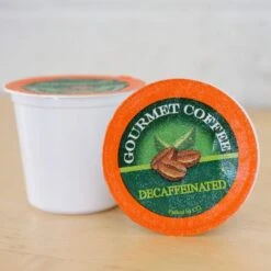 100% Colombian Decaf Coffee, 50 Single Serve Cups -Miscela Coffee Shop gourmentcoffeedecaf 1