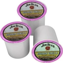 Jim Beam Coffee Single Serve Cups, Assorted Flavors,18 Cups Each -Miscela Coffee Shop jimbeamvanillabourbon 7