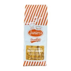 Junior's Most Fabulous Salted Caramel Ground Coffee, 4/12 Oz Bag -Miscela Coffee Shop juniorssaltedcaramel1 1