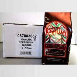 Kahlua Peppermint Mocha Gourmet Ground Coffee (3 Bags/12 Oz) -Miscela Coffee Shop kahluapaperment 1