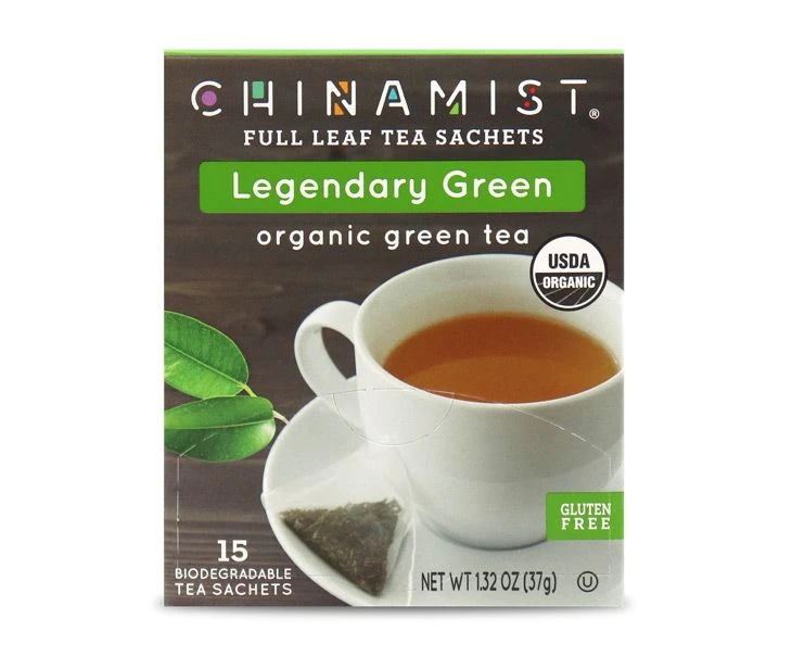 China Mist - Legendary Green Organic Black Full Leaf Tea Sachet, 2 Boxes 15 Count - Biodegradable And Individually Wrapped 3 China Mist - Legendary Green Organic Black Full Leaf Tea Sachet, 2 Boxes 15 Count - Biodegradable And Individually Wrapped - Image 3