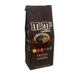 M&M's Milk Chocolate, Naturally And Artificially Flavored Ground Coffee, (4 Bags/10 Oz) -Miscela Coffee Shop m mmilkchoco1 2