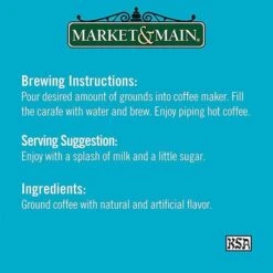 Market & Main® Jamaican Me Crazy Flavored Coffee (6 Bags/12 Oz) 14 Market & Main® Jamaican Me Crazy Flavored Coffee (6 Bags/12 Oz) -Miscela Coffee Shop market n main jamaican me crazy flavored coffee single bag5 1