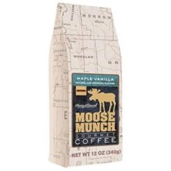 Harry & David Maple Vanilla Moose Munch Gourmet Coffee 6 Bags (12 Oz Each) -Miscela Coffee Shop mm2 3