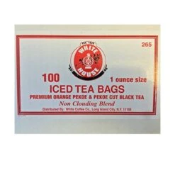 White House Premium Orange Pekoe & Pekoe Cut Black Tea (200/1oz) -Miscela Coffee Shop pptea1 1