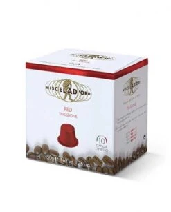 Miscela D'Oro Nespresso Compatible Capsules, Red, 10/10 Ct