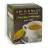 China Mist Sencha With Matcha Green Tea Sachets, 15 Count Box - Biodegradable And Individually Wrapped