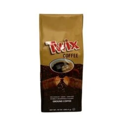 Twix Milk Chocolate, Caramel And Cookie Bars, Naturally And Artificially Flavored Ground Coffee, 4/10 Oz Bag -Miscela Coffee Shop twix2 2
